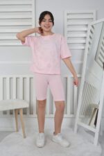 GARSON KAPRİLİ TAKIM - TOZ PEMBE GARSON KAPRİLİ TAKIM - TOZ PEMBE