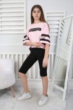 GARSON KOMPAK TAKIM KOLU TÜLLÜ - TOZ PEMBE