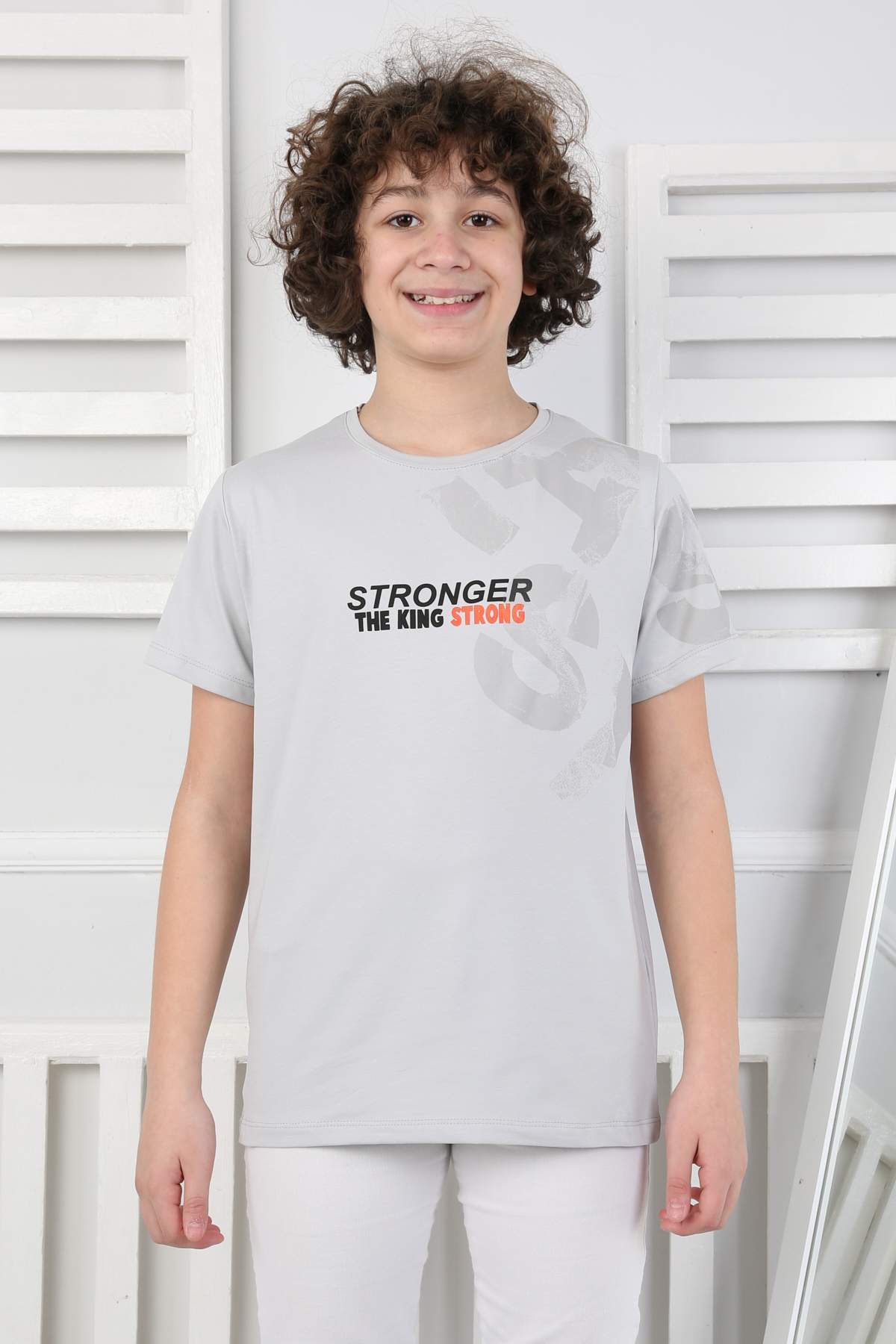 GARSON KOMPAK TSHIRT – GRİ