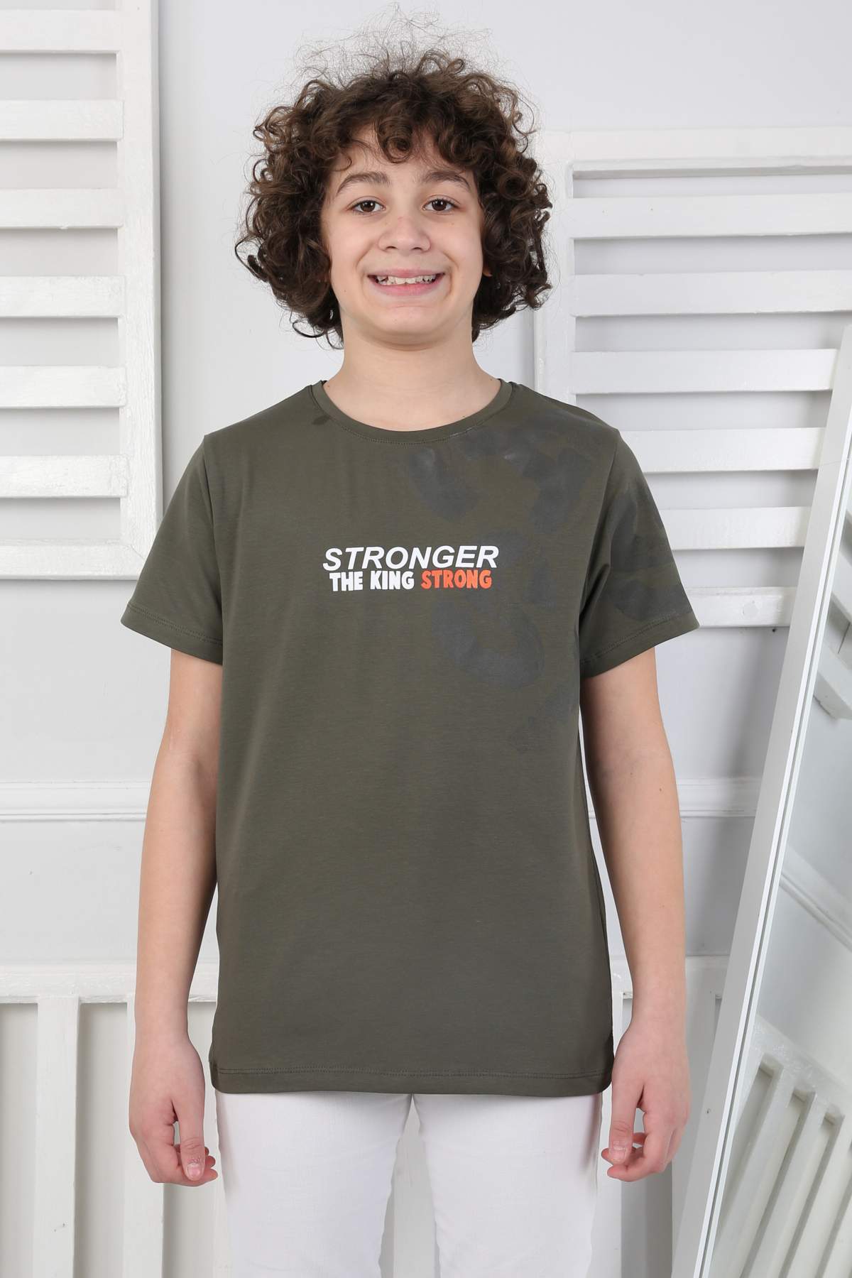 GARSON KOMPAK TSHIRT – HAKİ