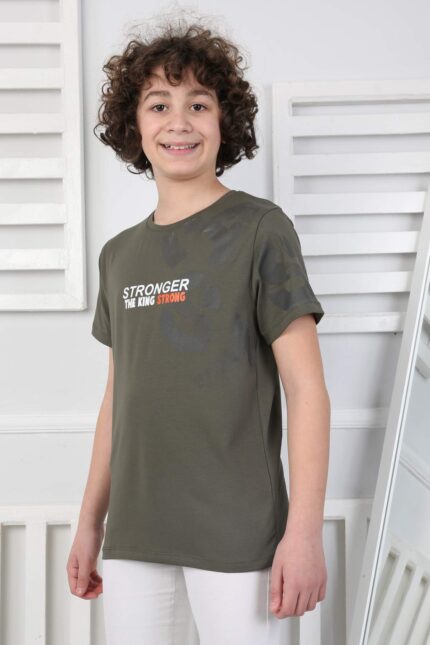 GARSON KOMPAK TSHIRT - HAKİ
