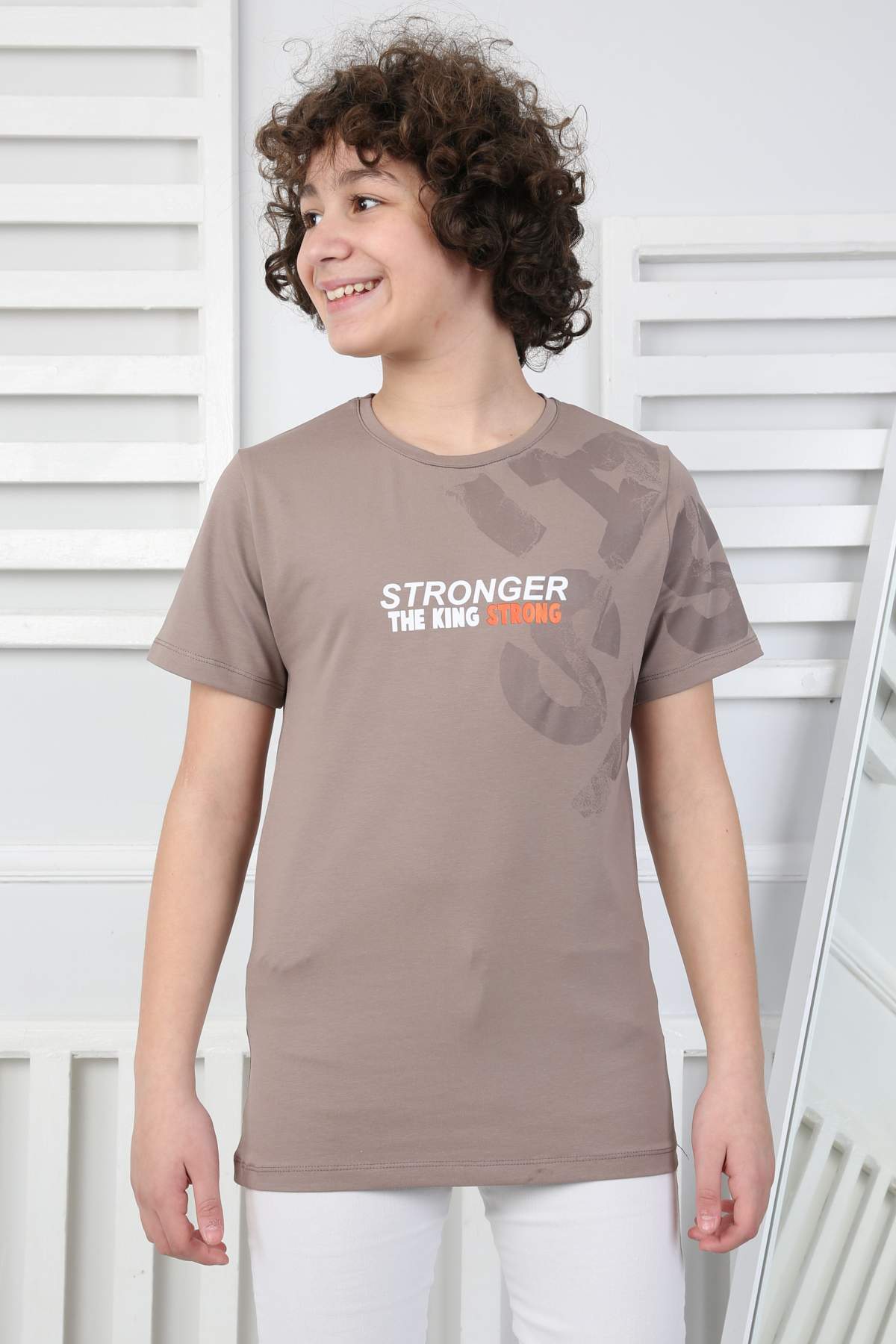 GARSON KOMPAK TSHIRT – KAHVE