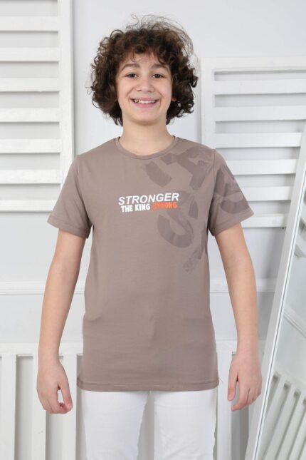 GARSON KOMPAK TSHIRT - KAHVE