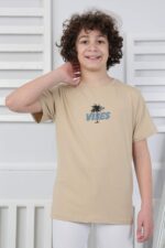 GARSON KOMPAK TSHIRT - BEJ