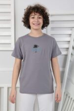 GARSON KOMPAK TSHIRT - FÜME