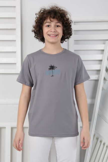 GARSON KOMPAK TSHIRT - FÜME