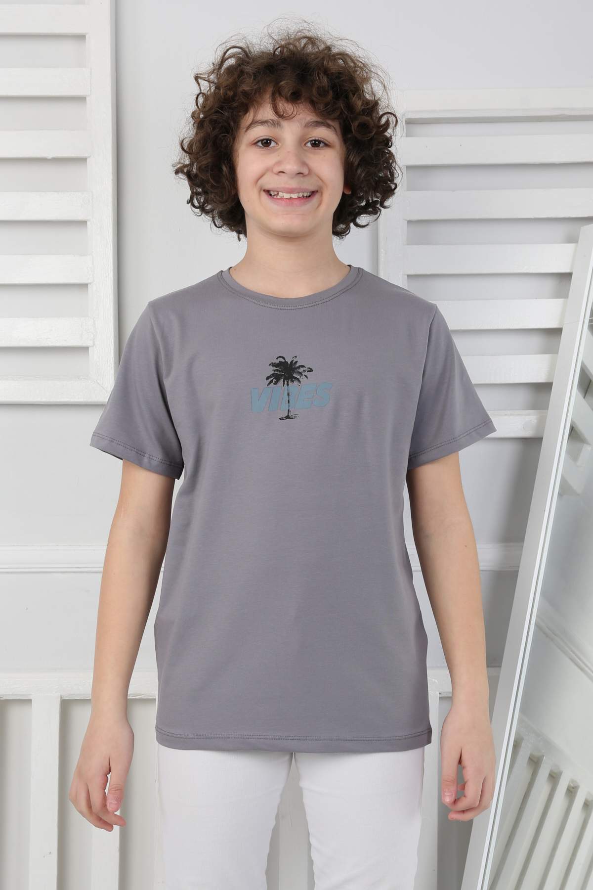 GARSON KOMPAK TSHIRT – FÜME