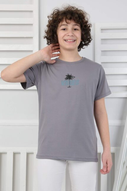 GARSON KOMPAK TSHIRT - FÜME