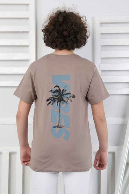 GARSON KOMPAK TSHIRT - KAHVE