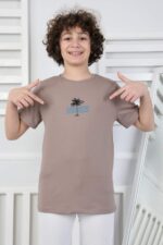 GARSON KOMPAK TSHIRT - KAHVE