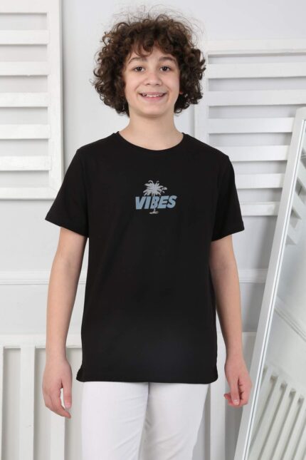 GARSON KOMPAK TSHIRT - SİYAH