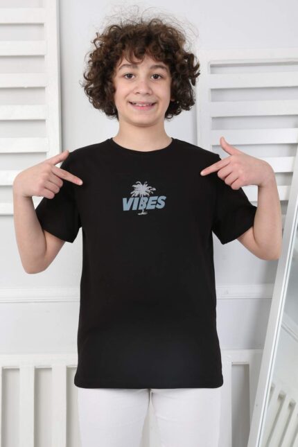 GARSON KOMPAK TSHIRT - SİYAH