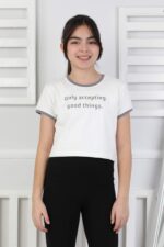 GARSON KOMPAK TSHIRT - FÜME