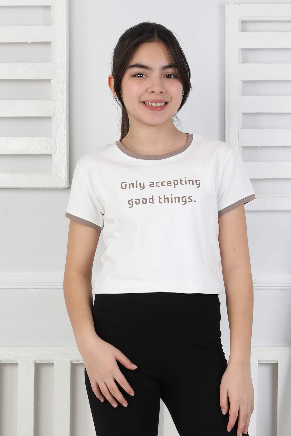 GARSON KOMPAK TSHIRT – KAHVE