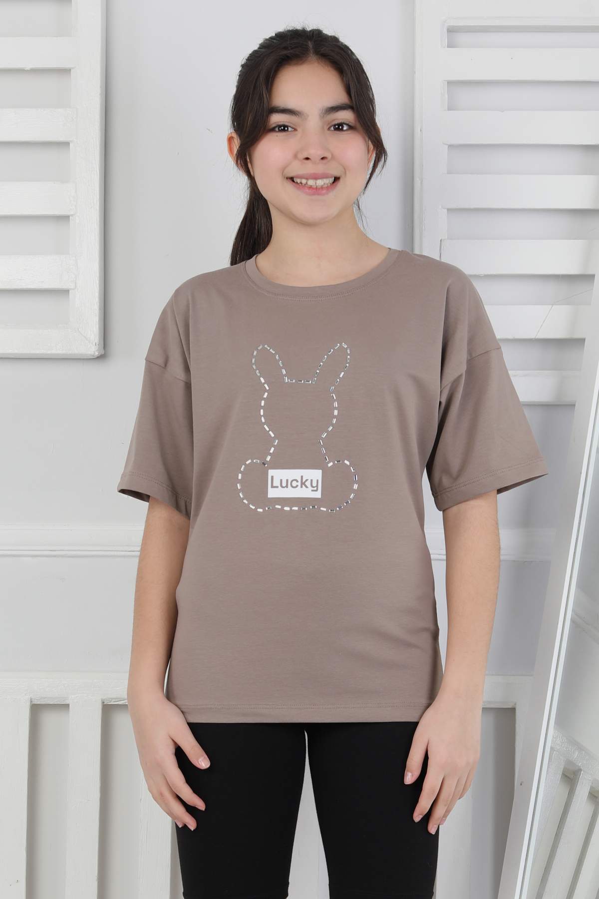 GARSON KOMPAK TSHIRT – KAHVE