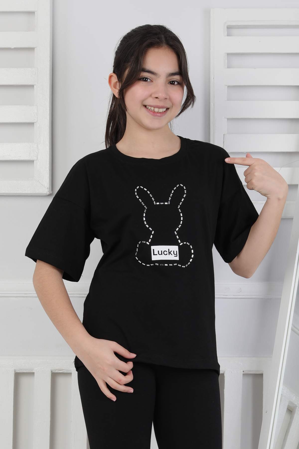 GARSON KOMPAK TSHIRT – SİYAH