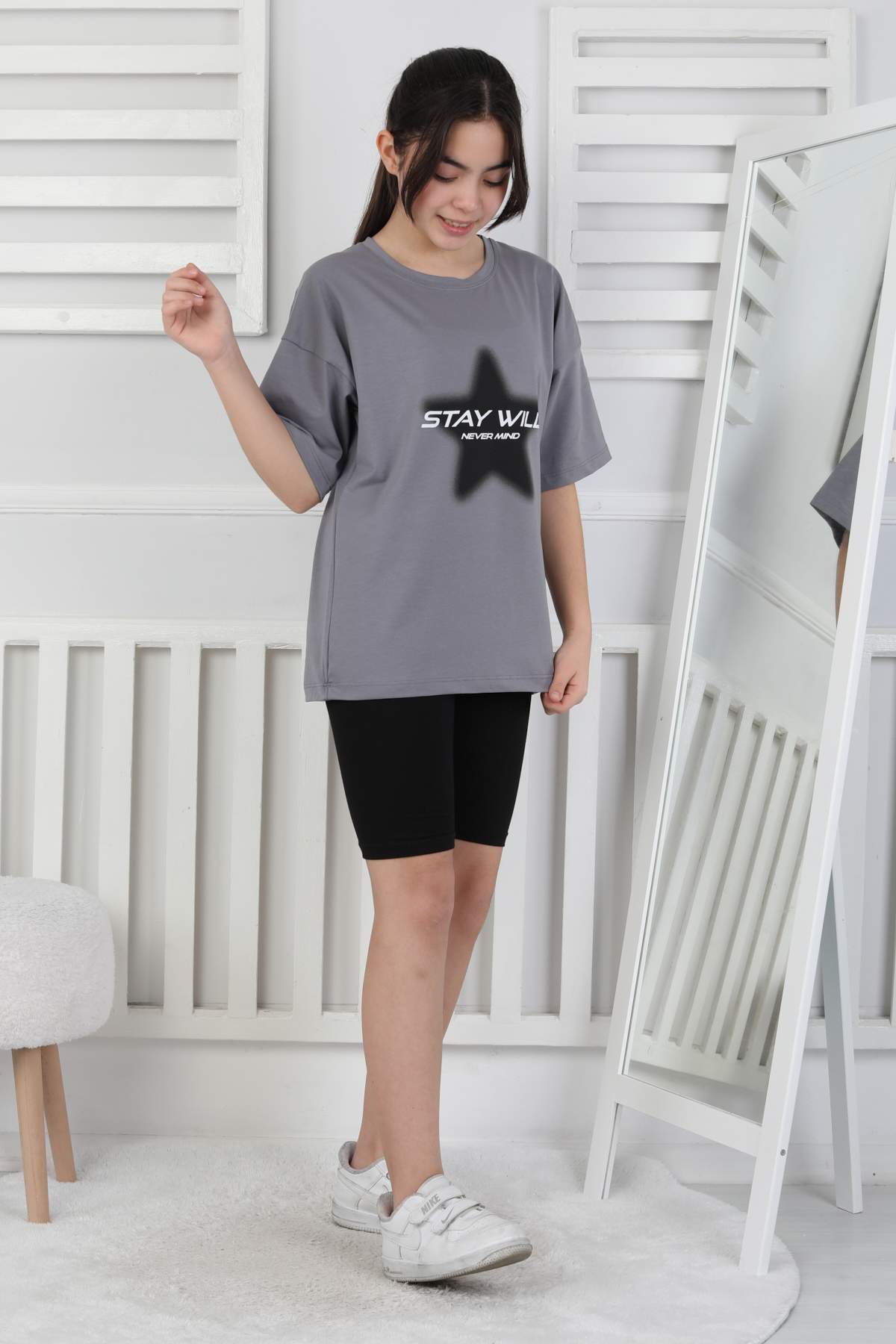 GARSON KOMPAK TSHIRT – FÜME