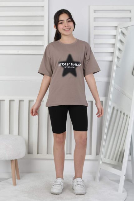 GARSON KOMPAK TSHIRT - KAHVE