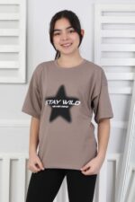 GARSON KOMPAK TSHIRT - KAHVE