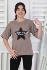 GARSON KOMPAK TSHIRT - KAHVE
