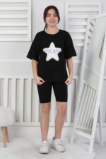 GARSON KOMPAK TSHIRT - SİYAH