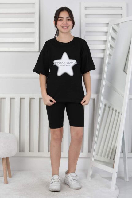 GARSON KOMPAK TSHIRT - SİYAH