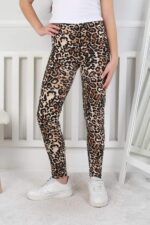 GARSON LEOPAR DESENLİ TAYT - LEOPAR