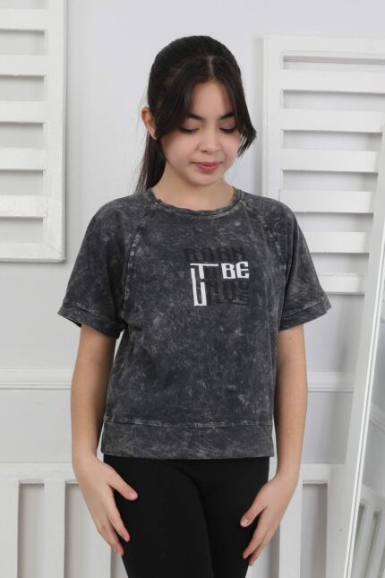 GARSON YIKAMALI TSHIRT - SİYAH