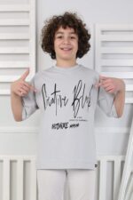 KOMPAK GARSON TSHIRT - GRİ KOMPAK GARSON TSHIRT - GRİ