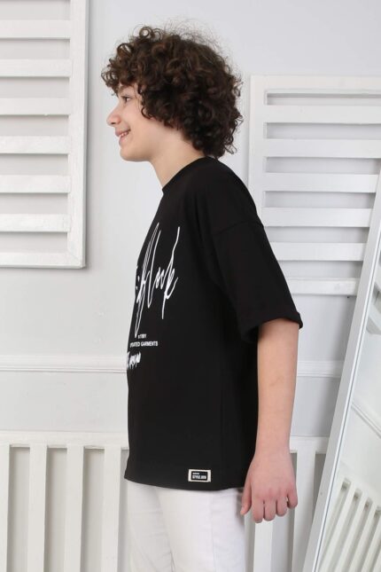 KOMPAK GARSON TSHIRT - SİYAH