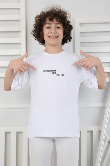 KOMPAK GARSON TSHIRT - BEYAZ