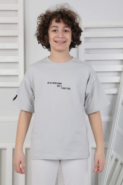KOMPAK GARSON TSHIRT - FÜME