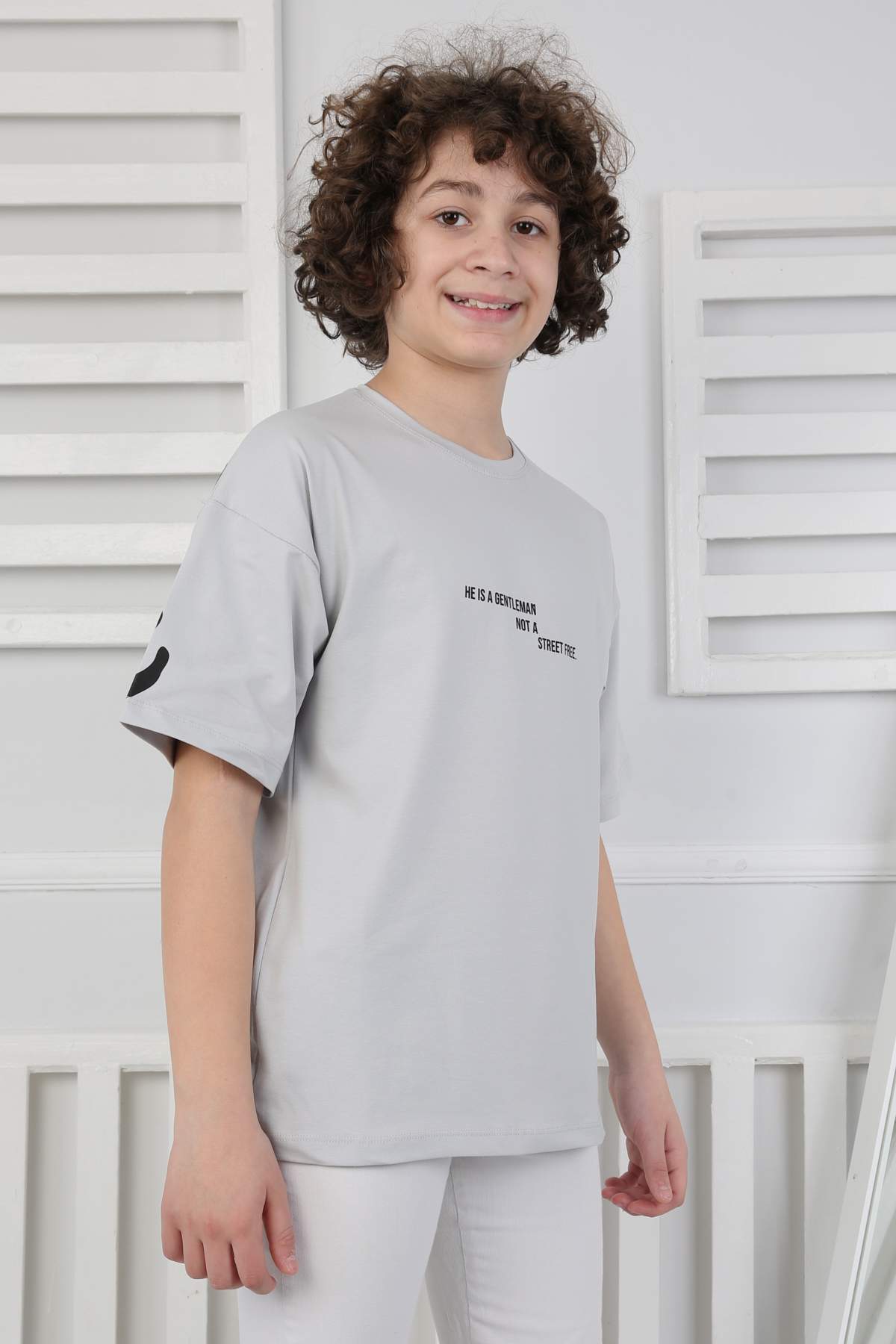 KOMPAK GARSON TSHIRT – GRİ