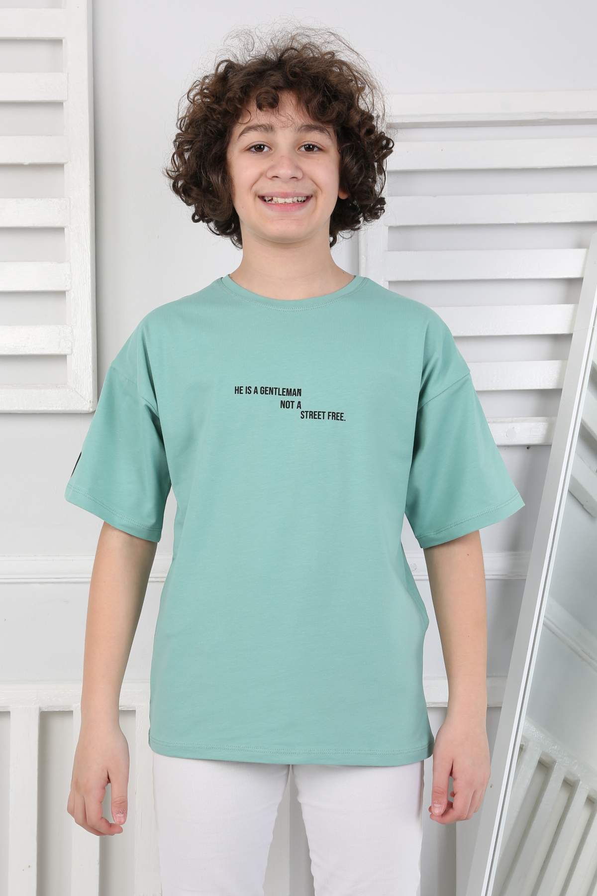 KOMPAK GARSON TSHIRT – KOYU YEŞİL