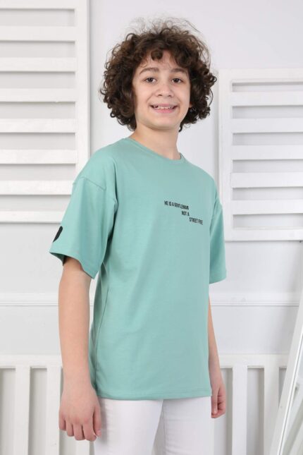 KOMPAK GARSON TSHIRT - KOYU YEŞİL