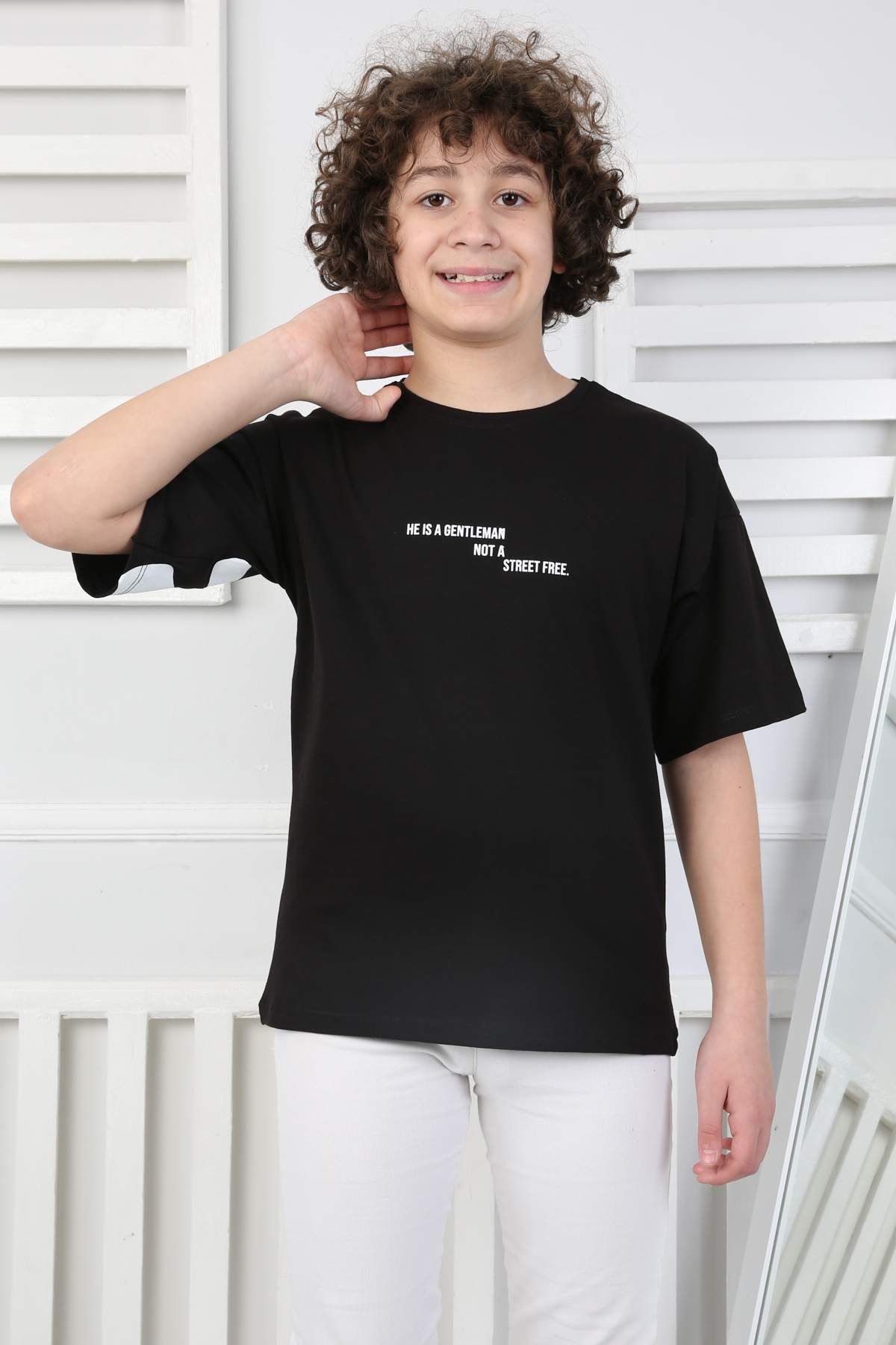 KOMPAK GARSON TSHIRT – SİYAH