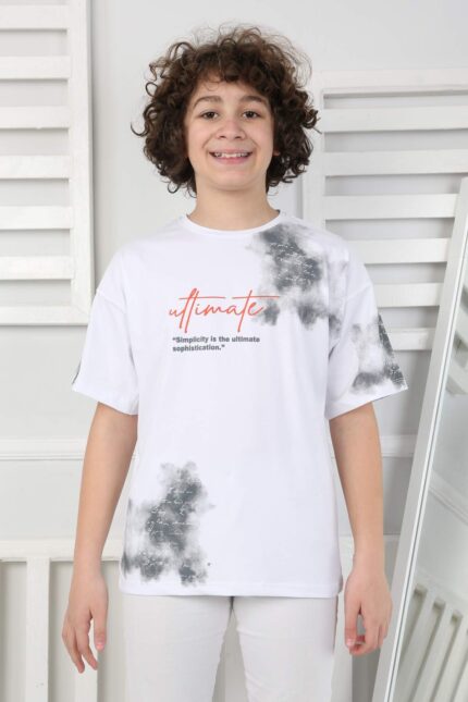 KOMPAK GARSON  TSHIRT - BEYAZ