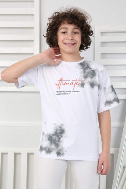 KOMPAK GARSON  TSHIRT - BEYAZ