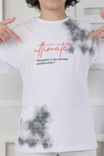 KOMPAK GARSON  TSHIRT - BEYAZ