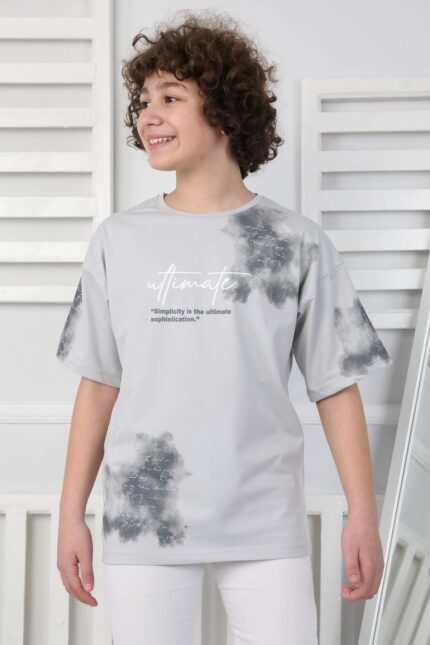 KOMPAK GARSON  TSHIRT - GRİ