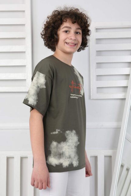 KOMPAK GARSON  TSHIRT - HAKİ