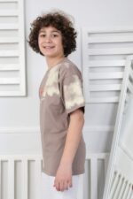 KOMPAK GARSON  TSHIRT - KAHVE