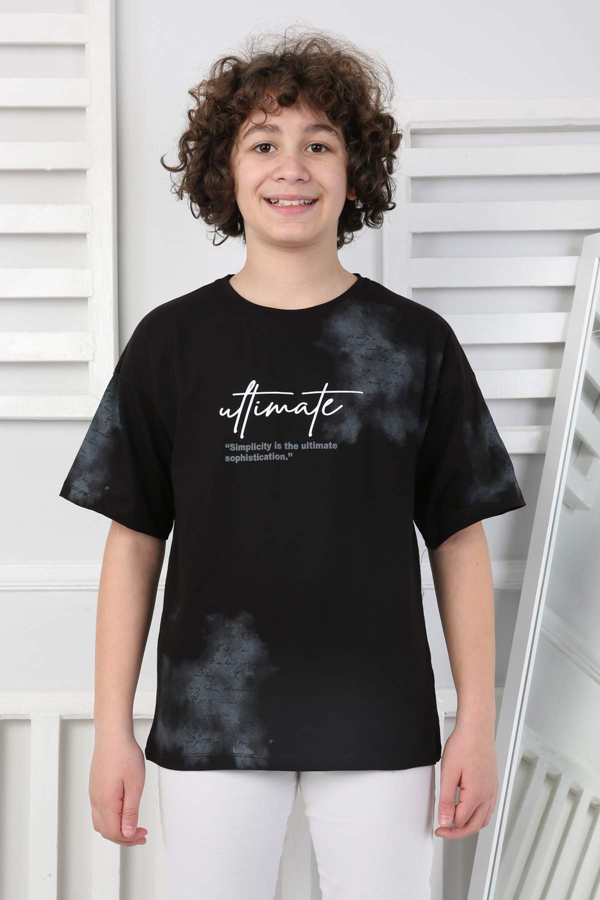 KOMPAK GARSON  TSHIRT – SİYAH