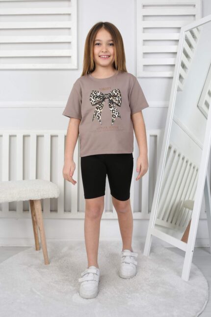 KOMPAK ORTA TSHIRT - KAHVE