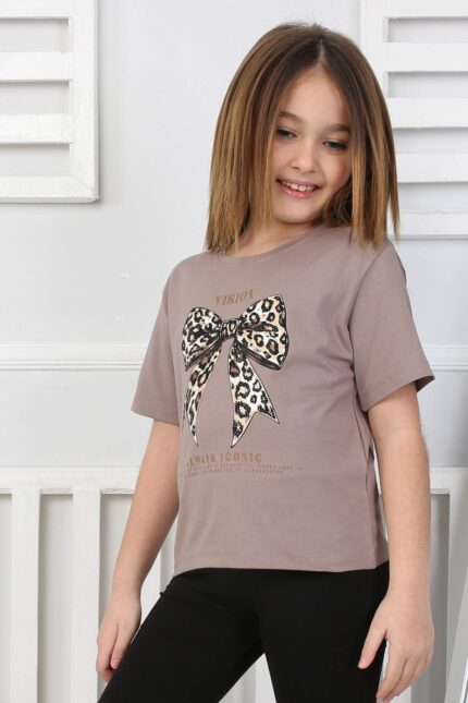 KOMPAK ORTA TSHIRT - KAHVE