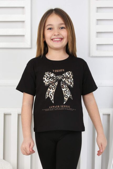 KOMPAK ORTA TSHIRT - SİYAH