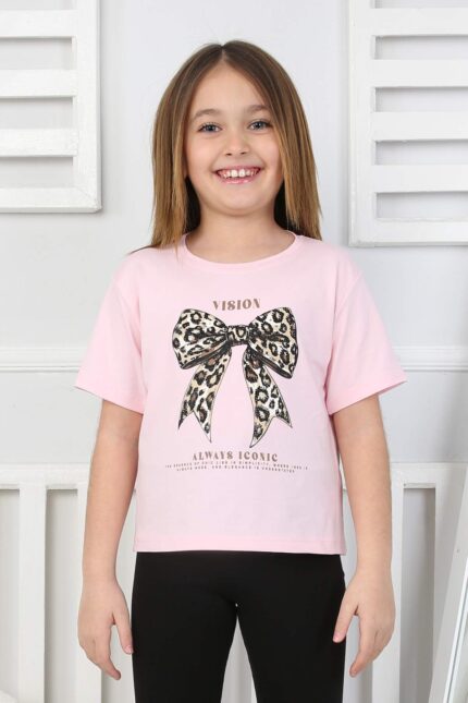 KOMPAK ORTA TSHIRT - TOZ PEMBE