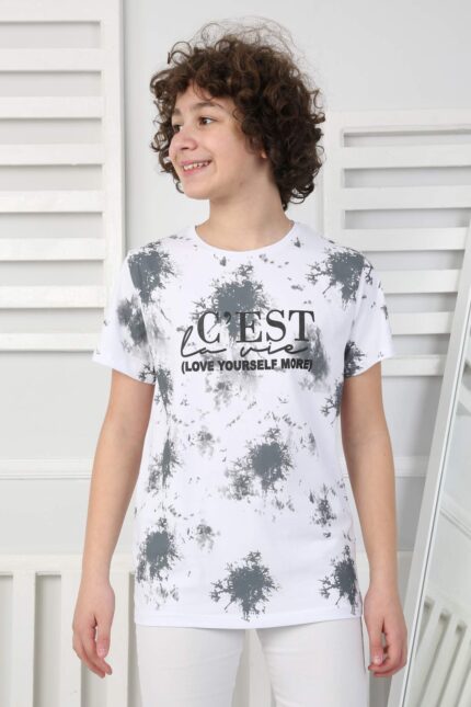 KOMPAK TSHIRT GARSON - BEYAZ