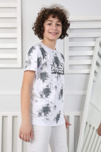 KOMPAK TSHIRT GARSON - BEYAZ