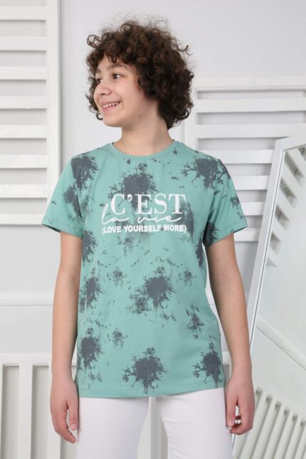 KOMPAK TSHIRT GARSON - KOYU YEŞİL